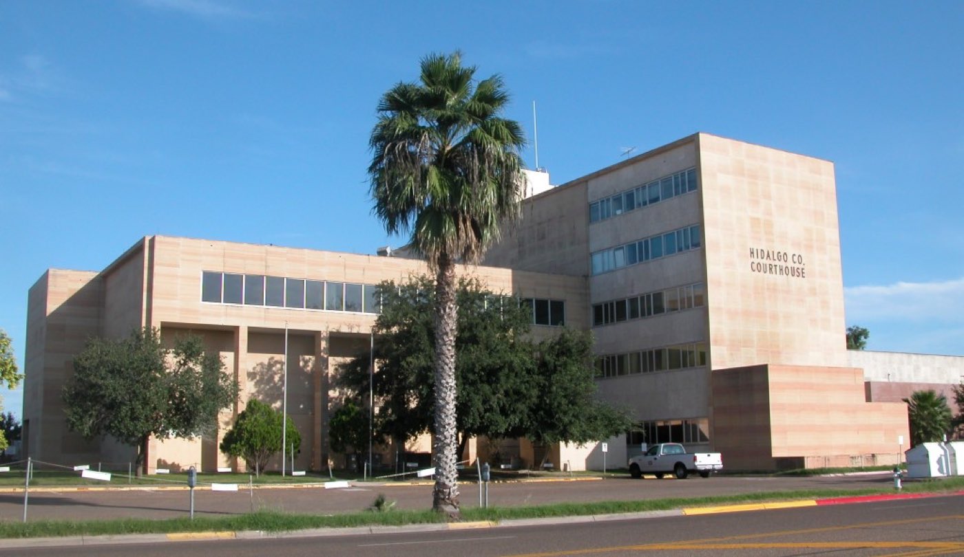 The Hidalgo County Courthouse in Edinburg